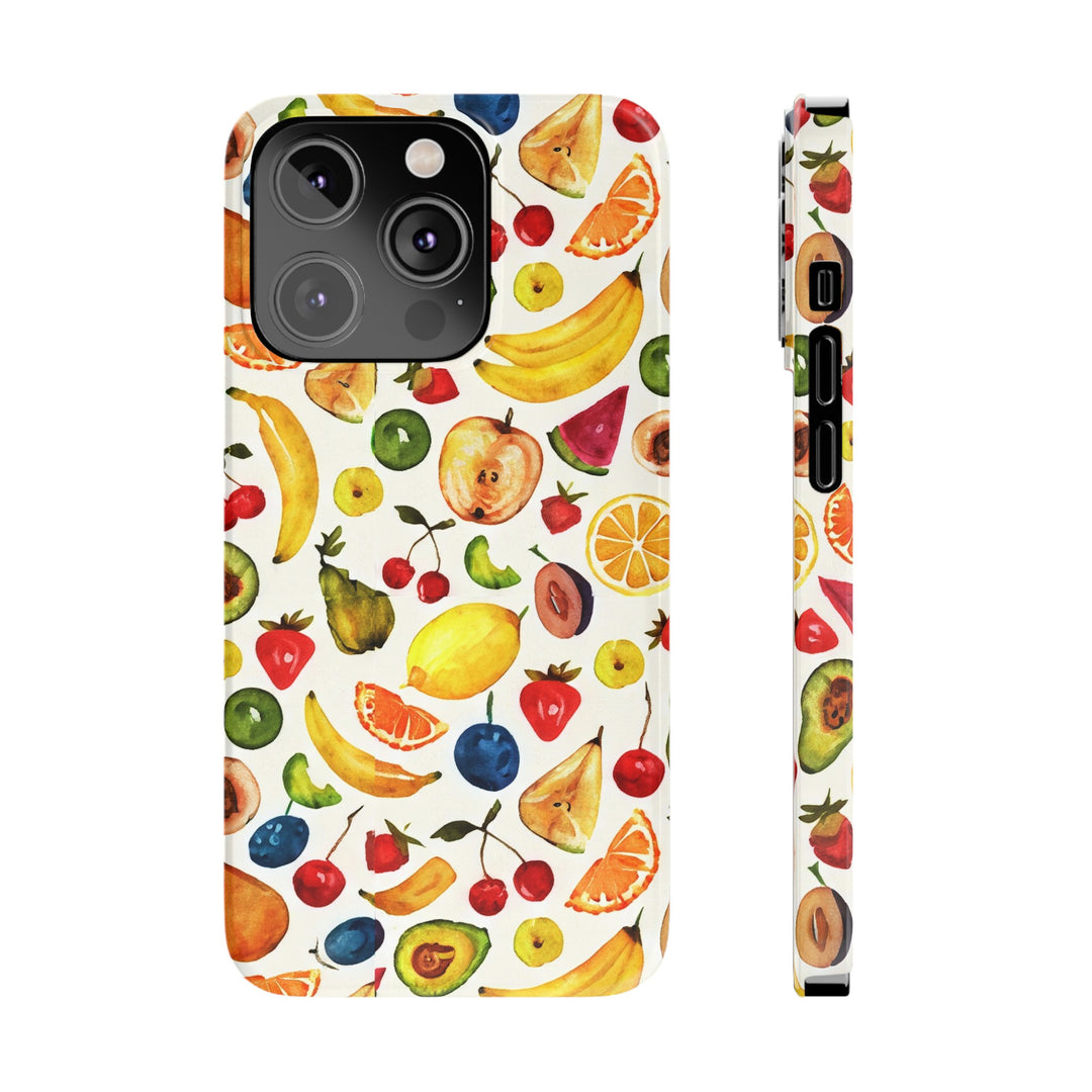 Fruit Mix Display Slim Cute Phone Cases for Iphone | iPhone 15 Case | iPhone 15 Pro Max Case, Iphone 14, Iphone 14 Pro Max, Iphone 13 - Studio40ParkLane