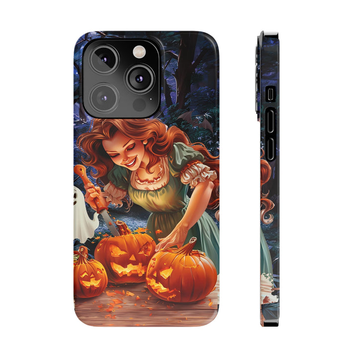 Slim Fall Autumn Pumpkin Fairy Gift for Her Cute Phone Cases for Iphone 16 | iPhone 15 Case | iPhone 15 Pro Max Case, Iphone 14, Iphone 14 Pro Max, Iphone 13, Slim - Studio40ParkLane