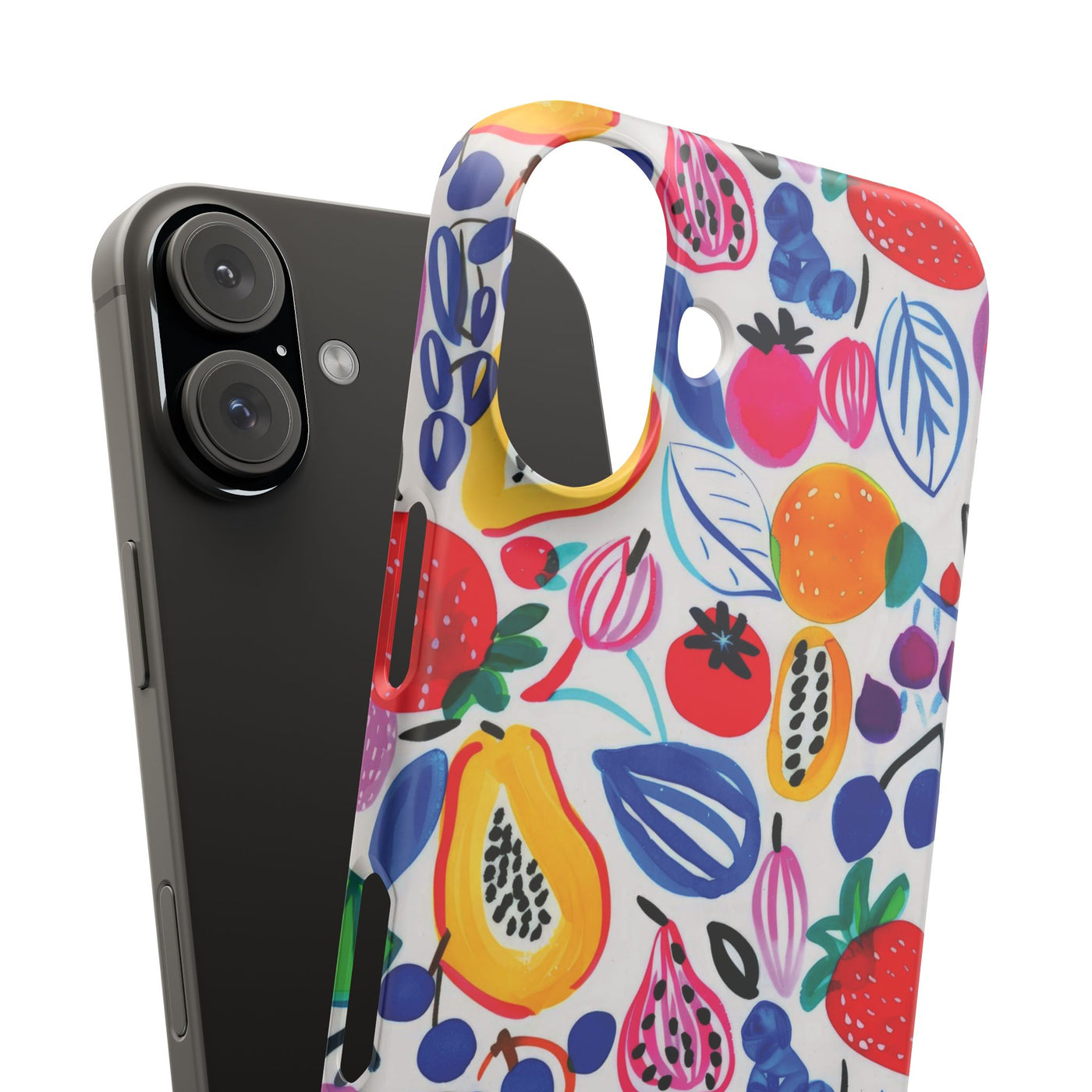 Snap Summer Fruit Gift for Her Cute Phone Cases for Samsung Galaxy S24, S23, S22, S21, S20, Plus, Ultra, Iphone 16, 15, 14, Pro and Max