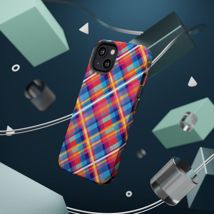 Checkered Plaid Magsafe Gift for Her Cute Phone Case for Iphone, | iPhone 16 | iPhone 15 Pro Max, Iphone 14 Pro Max, 13 12 11 10 9 8 7 - Studio40ParkLane