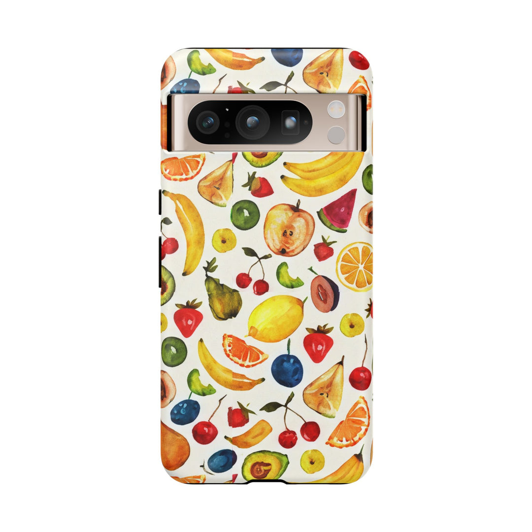 Impact Resistant, Mixed Fruits, Cute Phone Cases for Samsung S24, S23, S22, S21, IPhone 15 pro Iphone 14 pro Iphone 13 IPhone 12 Iphone 11 - Studio40ParkLane