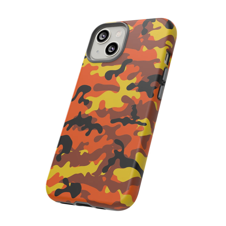 Impact Resistant, Fall camo Camouflage, Cute Phone Cases for Samsung S24, S23, S22, S21, IPhone 15 pro Iphone 14 pro Iphone 13 IPhone 12 Iphone 11 - Studio40ParkLane