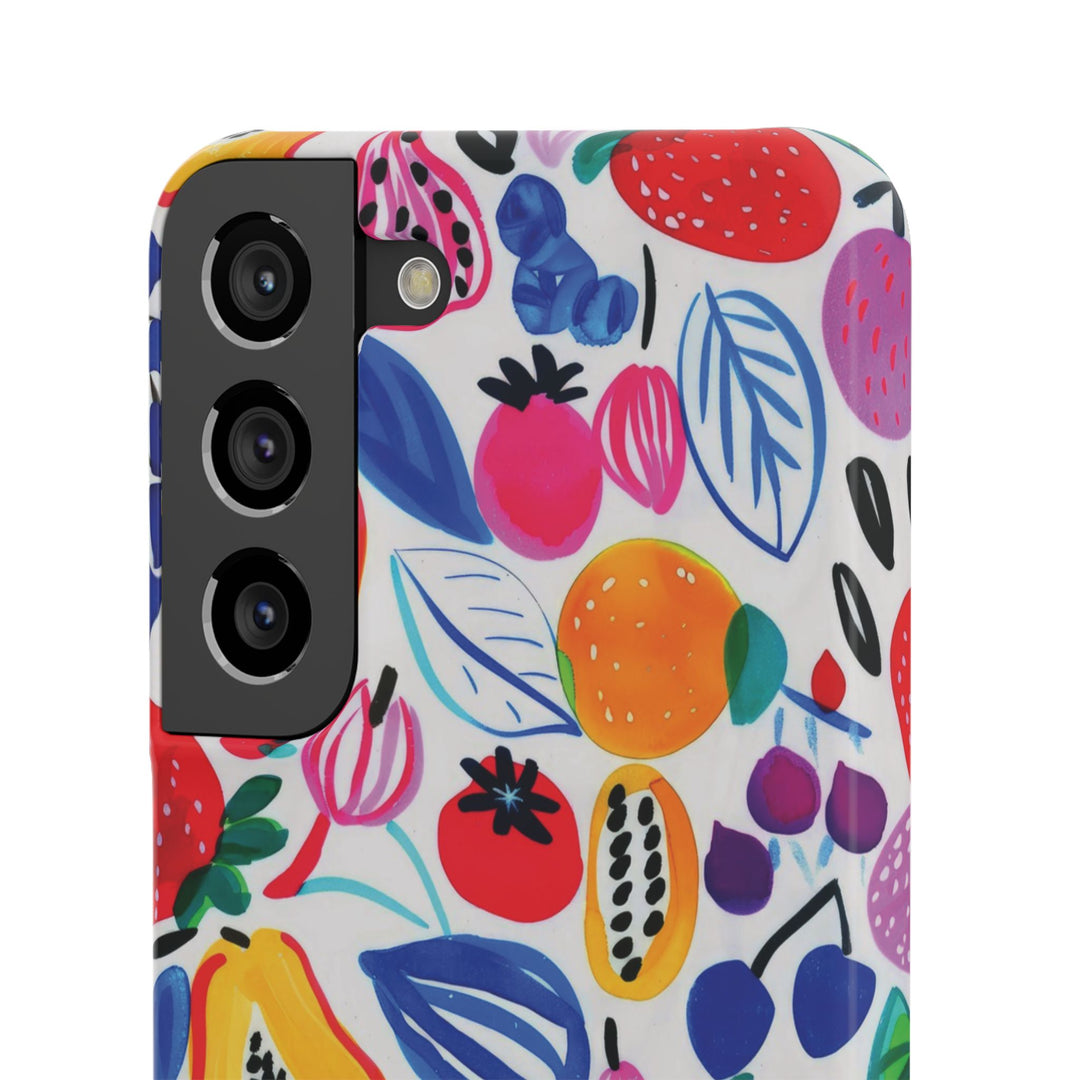 Snap Cute Custom Phone Case, Summer Fruit case for iPhone 18 17 16 15 14 13 12 Pro Max, Samsung S26 S25 S24 S23 Ultra Protective Phone Case - Studio40ParkLane