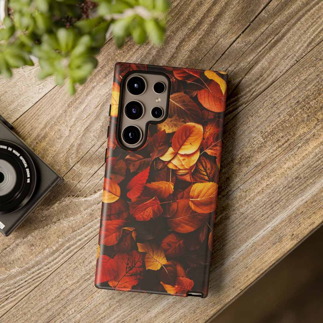 Autumn Fall Leaves Gift for Her Cute Phone Case for, Samsung Galaxy S24, S23, S22, S21, IPhone 16 Case | Iphone 15, Iphone 14, IPhone 13 Case - Studio40ParkLane