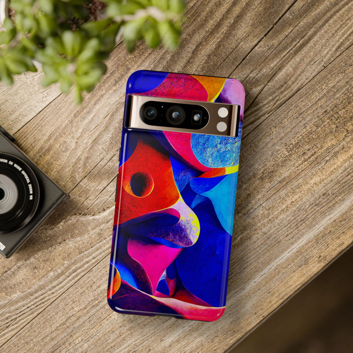 Impact Resistant, Abstract Shapes, Cute Phone Cases for Samsung S24, S23, S22, S21, IPhone 15 pro Iphone 14 pro Iphone 13 IPhone 12 Iphone 11 - Studio40ParkLane