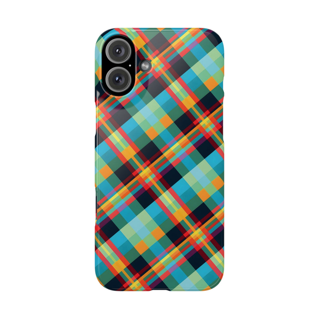 Slim Checkered Plaid Gift for Her Cute Phone Cases for Iphone 16 Pro Max | iPhone 15 Case | iPhone 15 Pro Max Case, Iphone 14, 13, 12, 11, 10, 8, 7 - Studio40ParkLane