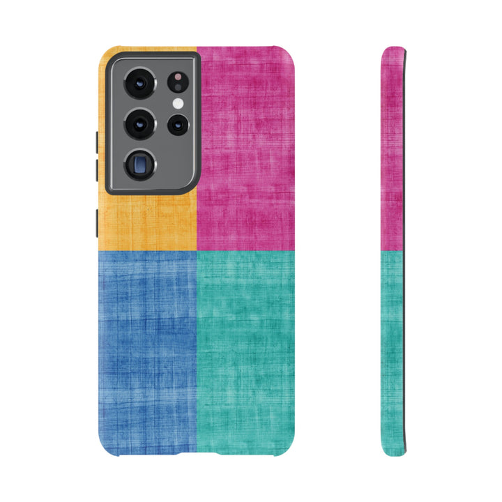 Impact Resistant, Colored Shapes, Cute Phone Cases for Samsung S24, S23, S22, S21, IPhone 15 pro Iphone 14 pro Iphone 13 IPhone 12 Iphone 11 - Studio40ParkLane