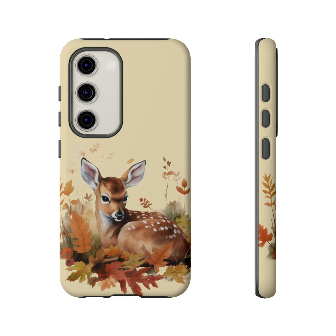 Autumn Fall Deer Gift for Her Cute Phone Case for, Samsung Galaxy S24, S23, S22, S21, IPhone 16 Case | Iphone 15, Iphone 14, IPhone 13 Case