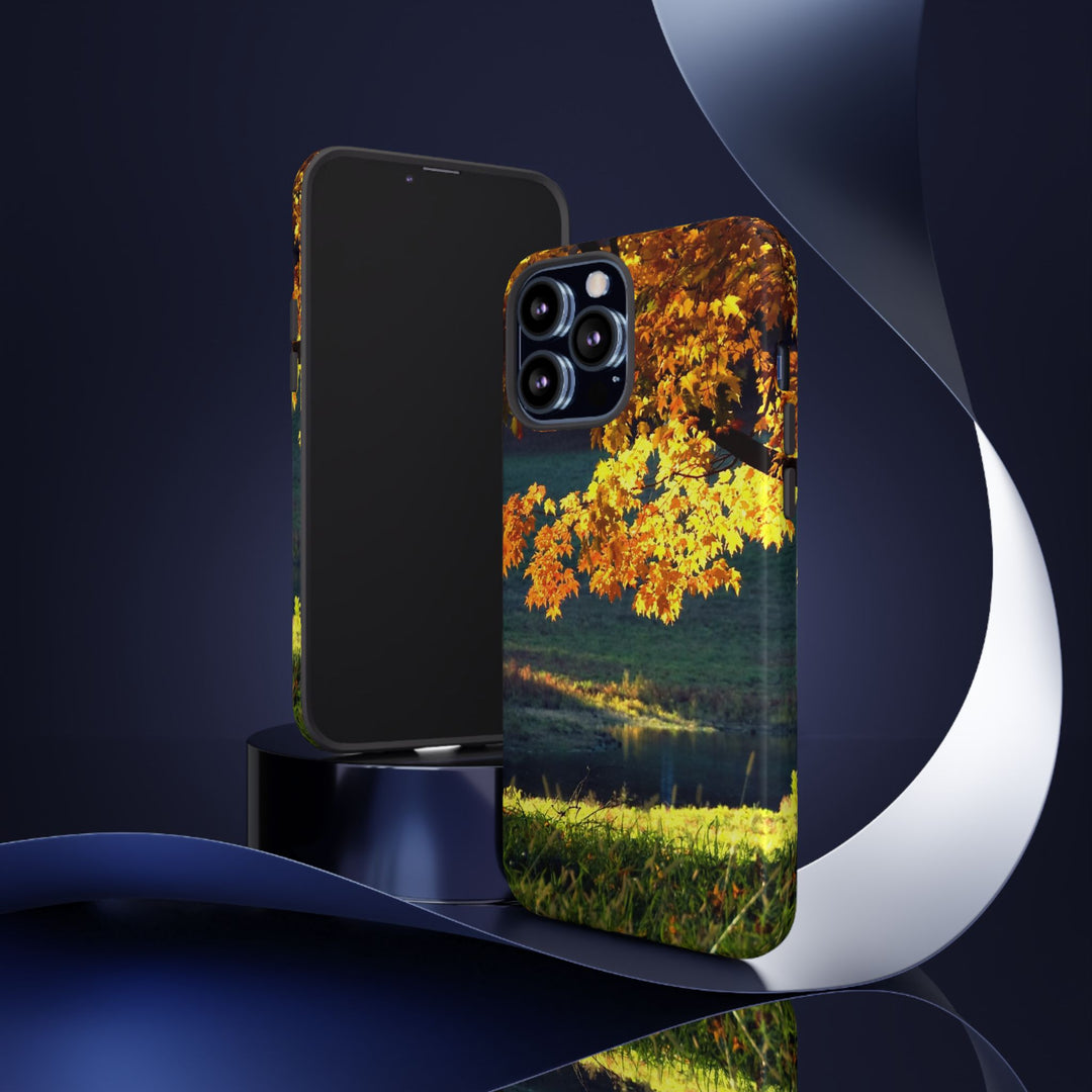 Impact Resistant, Fall Leaves Collage, Cute Phone Cases for Samsung S24, S23, S22, S21, IPhone 15 pro Iphone 14 pro Iphone 13 IPhone 12 Iphone 11 - Studio40ParkLane