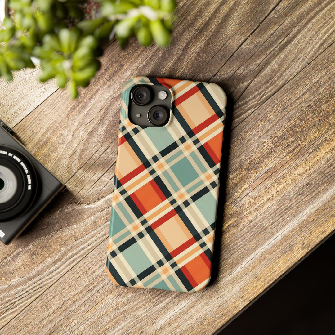 Slim Checkered Plaid Gift for Her Cute Phone Cases for Iphone 16 Pro Max | iPhone 15 Case | iPhone 15 Pro Max Case, Iphone 14, 13, 12, 11, 10, 8, 7 - Studio40ParkLane