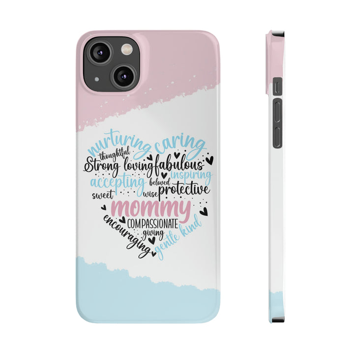 Slim Cute Phone Cases for Iphone - | iPhone 15 Case | iPhone 15 Pro Max Case, Iphone 14 Case, Iphone 14 Pro Max, Iphone 13, Mother&