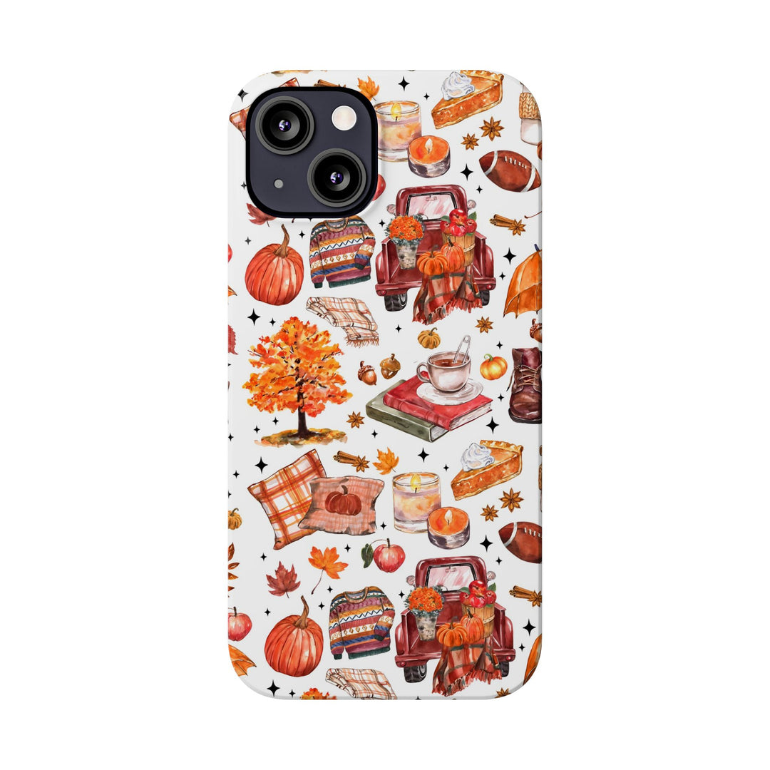 Slim Cute Fall Phone Cases Gift for Her Coquette Collage for Iphone 16 | iPhone 15 Case | iPhone 15 Pro Max Case, Iphone 14 Case, Iphone 13, Slim - Studio40ParkLane