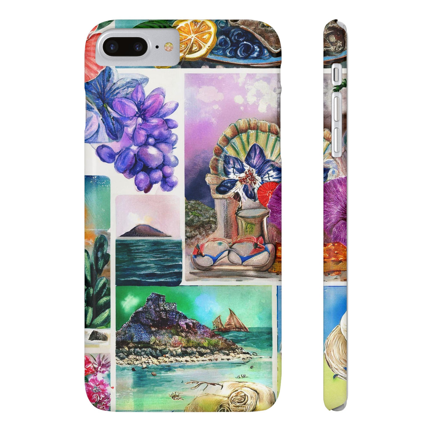 Travel Coquette Collage Slim Cute Phone Cases for Iphone  | iPhone 15 Case | iPhone 15 Pro Max Case, Iphone 14, Iphone 14 Pro Max, Iphone 13