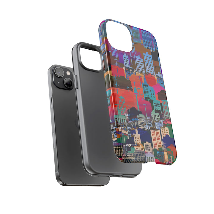 Cute Samsung Case | Cool Iphone Case | Summer City Skyline, Samsung S24, S23, S22, S21, IPhone 15 Case | Iphone 14 Case, Iphone 13 Case - Studio40ParkLane