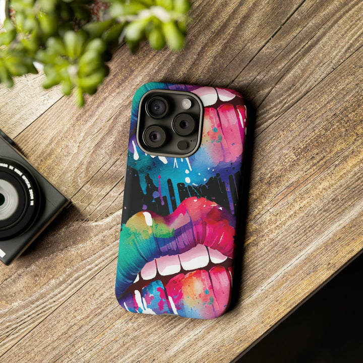 Cute IPhone Case | iPhone 15 Case | iPhone 15 Pro Max Case, Iphone 14 Case, Iphone 14 Pro Max Case IPhone Case for Art Lovers, Lips Smile - Studio40ParkLane
