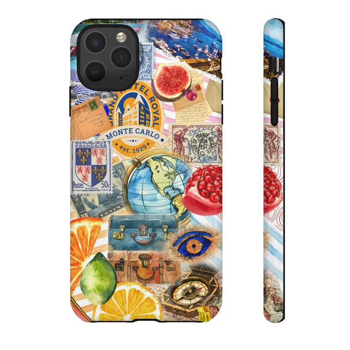 Cute European Summer Collage Phone Case, for IPhone 16 Case | Iphone 15, Iphone 14, IPhone 13 Case, 11 8 7, Samsung Galaxy S24, S23, S22, S21 Extra Protective - Studio40ParkLane