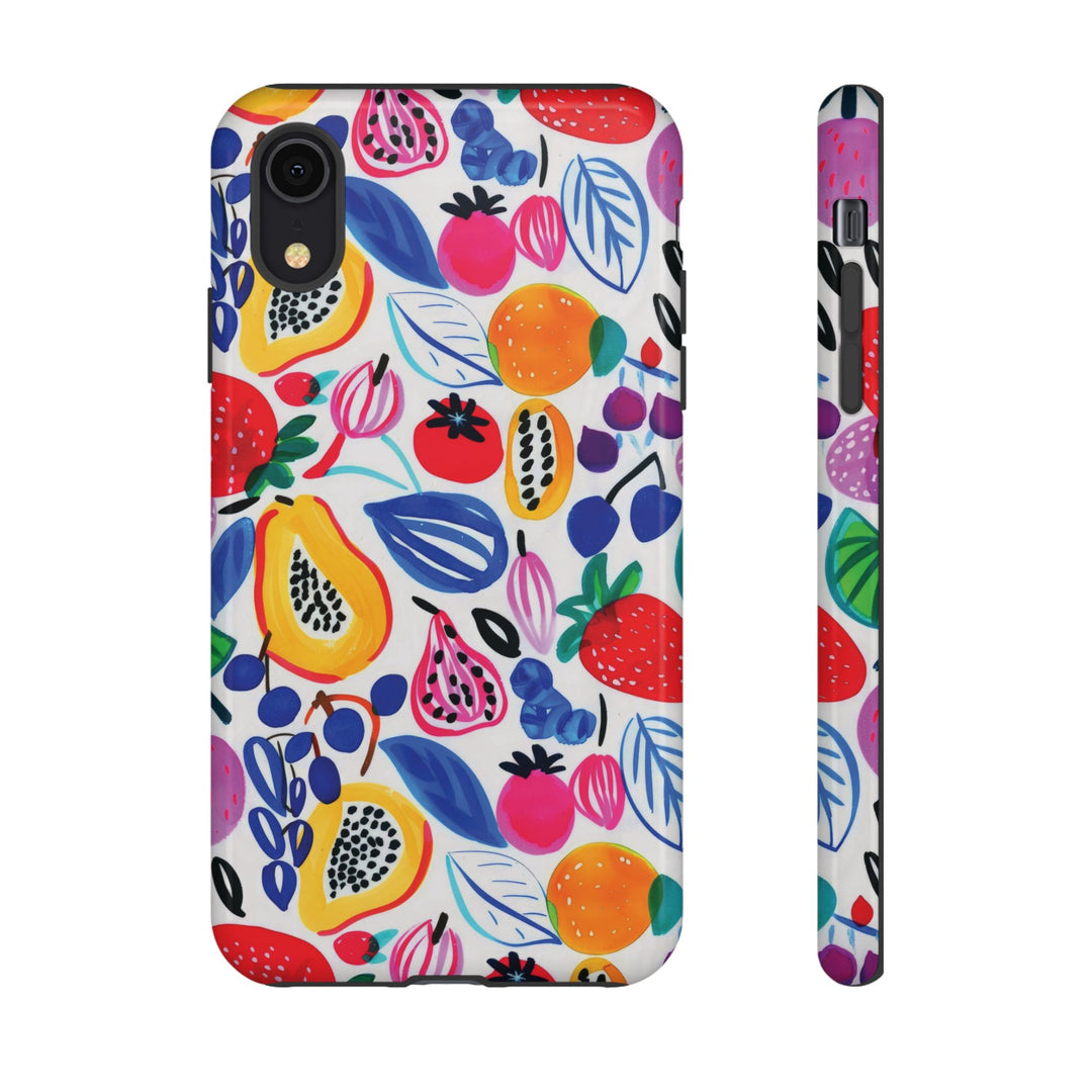 Premium Tough Summer Fruit Collage Gift for Her Cute Phone Cases for Samsung and Iphone, 16, 15, 14, S24, S23, S22, S21, S20, Plus, Ultra, Pro - Studio40ParkLane