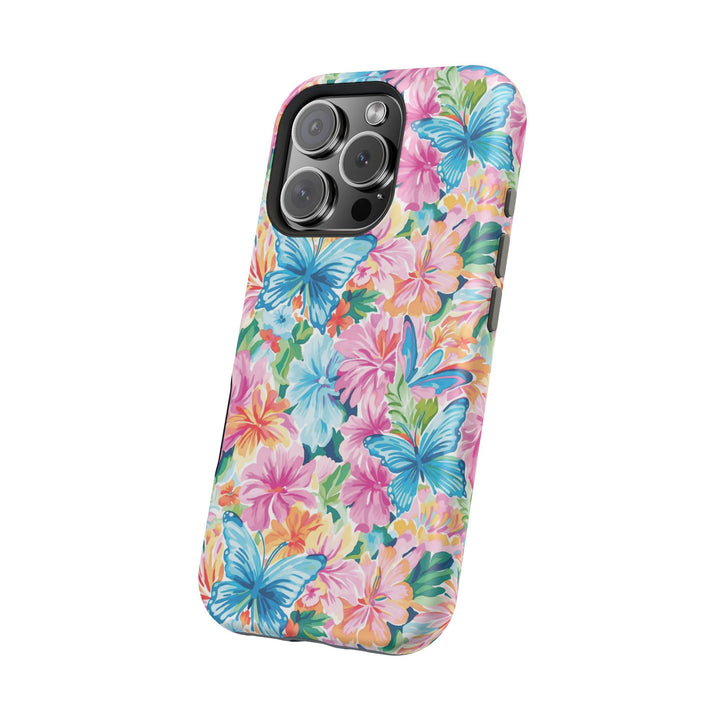 Butterflies Flowers Magsafe Cute Phone Case for Iphone Gift for Her, iPhone 16 Case iPhone 15 Pro Max Case, Iphone 14, Iphone 14 Pro Max, 13, 12 - Studio40ParkLane