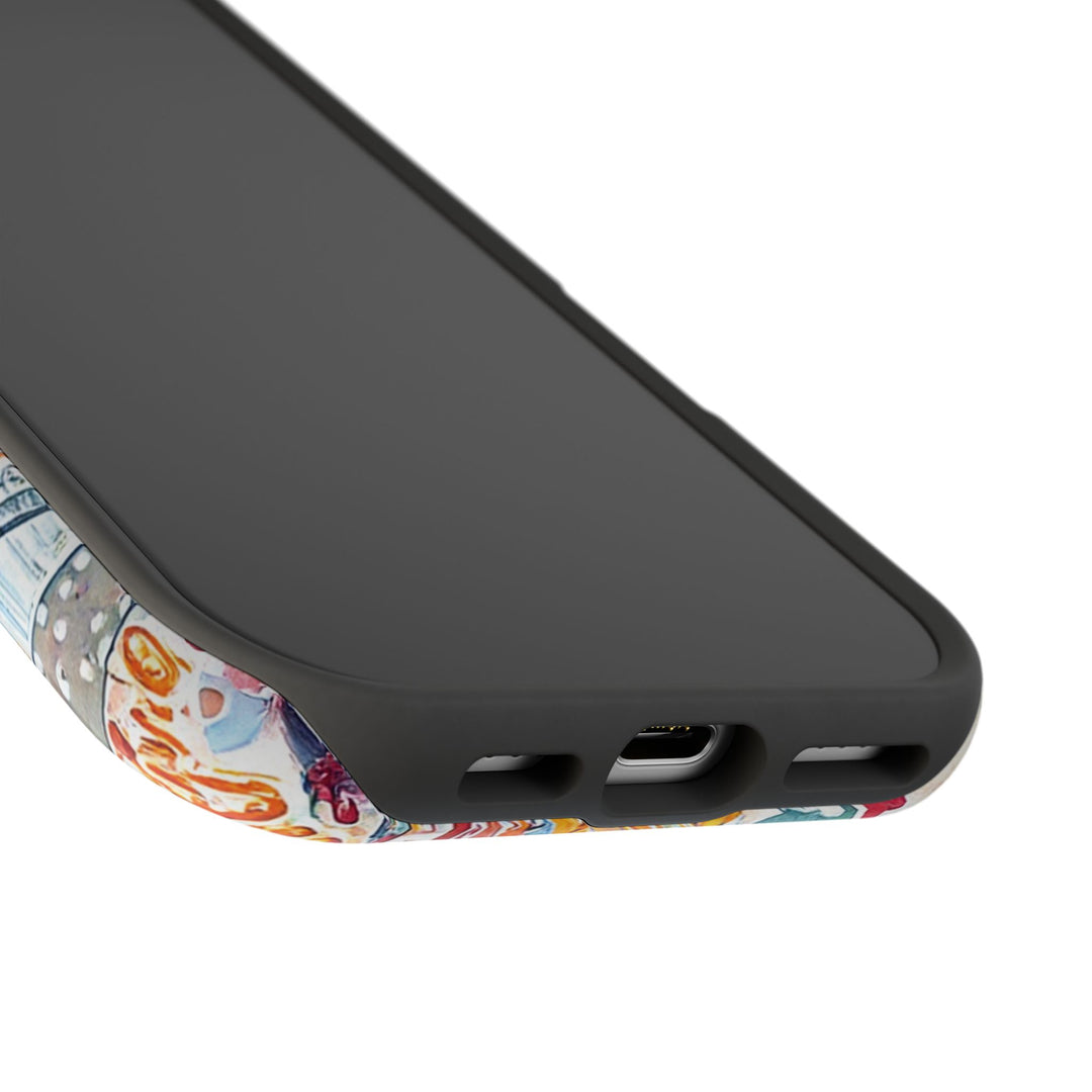 London England Coquette Collage Tough Magsafe Cute Phone Cases for Iphone | iPhone 17 Pro Max Case, Iphone 16, Iphone 15 14 13 12 11 10 9 - Studio40ParkLane