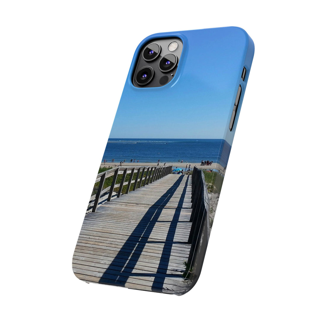 Slim Cute Phone Cases for Iphone - | iPhone 15 Case | iPhone 15 Pro Max Case, Iphone 14 Case, Iphone 14 Pro Max, Iphone 13, Summer Beach Walk - Studio40ParkLane