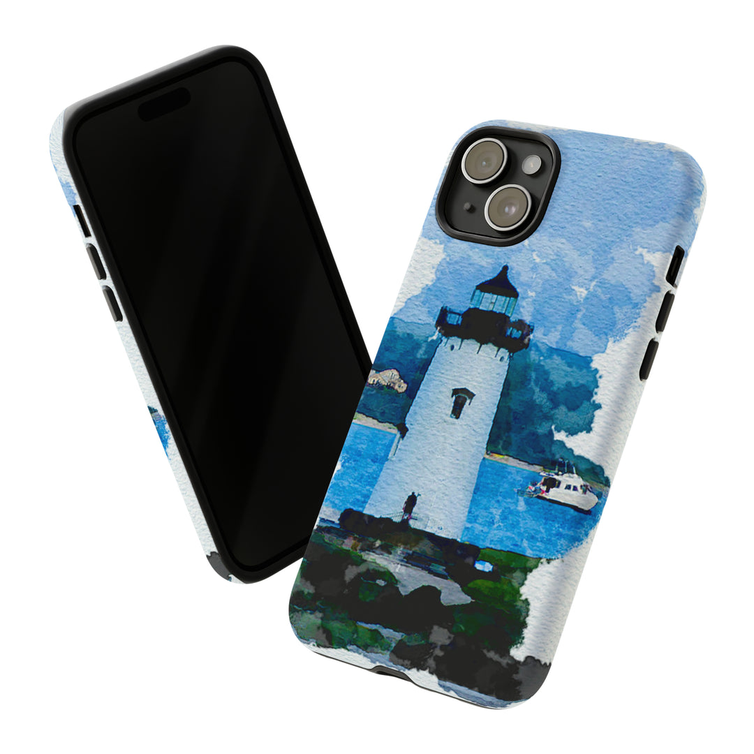 Cool Phone Case | Summer Lighthouse, For iPhone 15 Case | iPhone 15 Pro Case, Iphone 14 Case, Iphone 14 Pro Max Case, Protective Iphone Case - Studio40ParkLane
