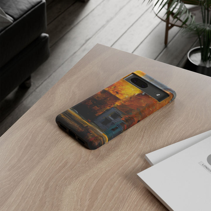 Impact Resistant, Fall Leaves Oil Painting, Cute Phone Cases for Samsung S24, S23, S22, S21, IPhone 15 pro Iphone 14 pro Iphone 13 IPhone 12 Iphone 11 - Studio40ParkLane
