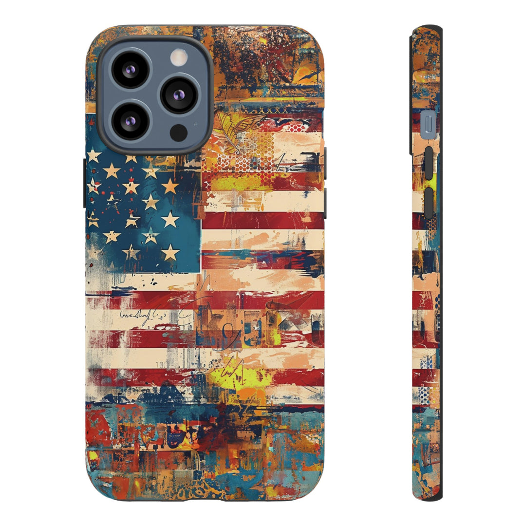 Impact Resistant, American Flag, Cute Phone Cases for Samsung S24, S23, S22, S21, IPhone 15 pro Iphone 14 pro Iphone 13 IPhone 12 Iphone 11 - Studio40ParkLane