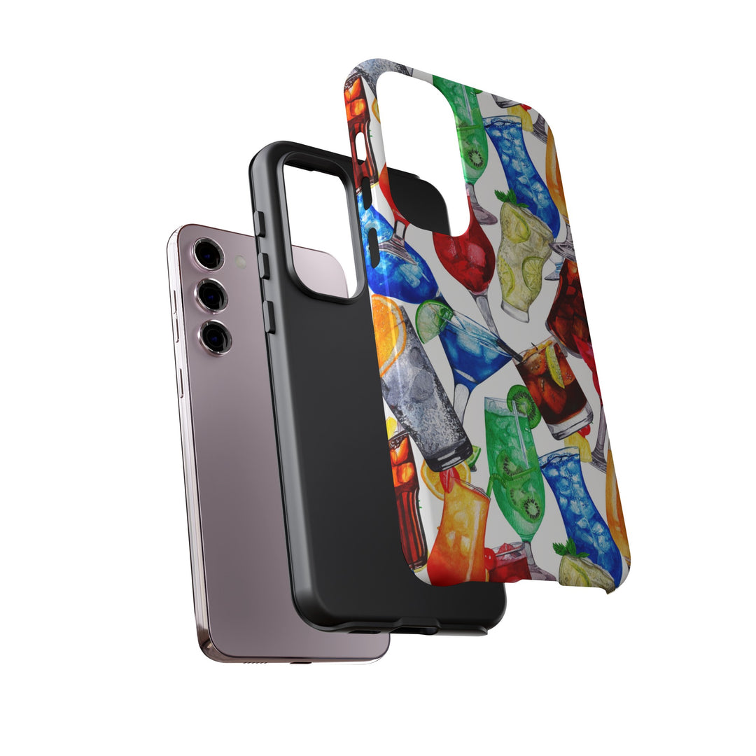 Cute Samsung Case | Cool Iphone Case | Summer Fruit Cocktail, Samsung S24, S23, S22, S21, IPhone 15 Case | Iphone 14 Case, Iphone 13 Case - Studio40ParkLane