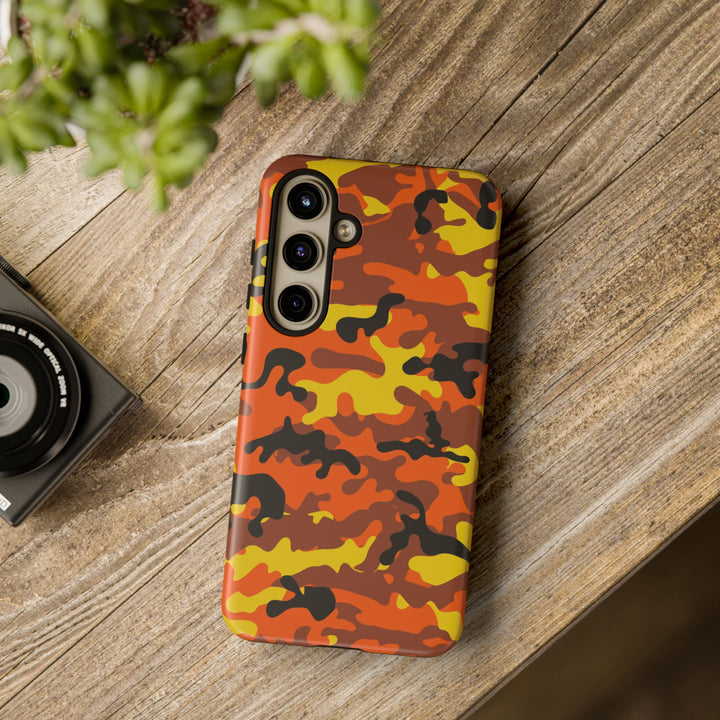 Impact Resistant, Fall camo Camouflage, Cute Phone Cases for Samsung S24, S23, S22, S21, IPhone 15 pro Iphone 14 pro Iphone 13 IPhone 12 Iphone 11 - Studio40ParkLane
