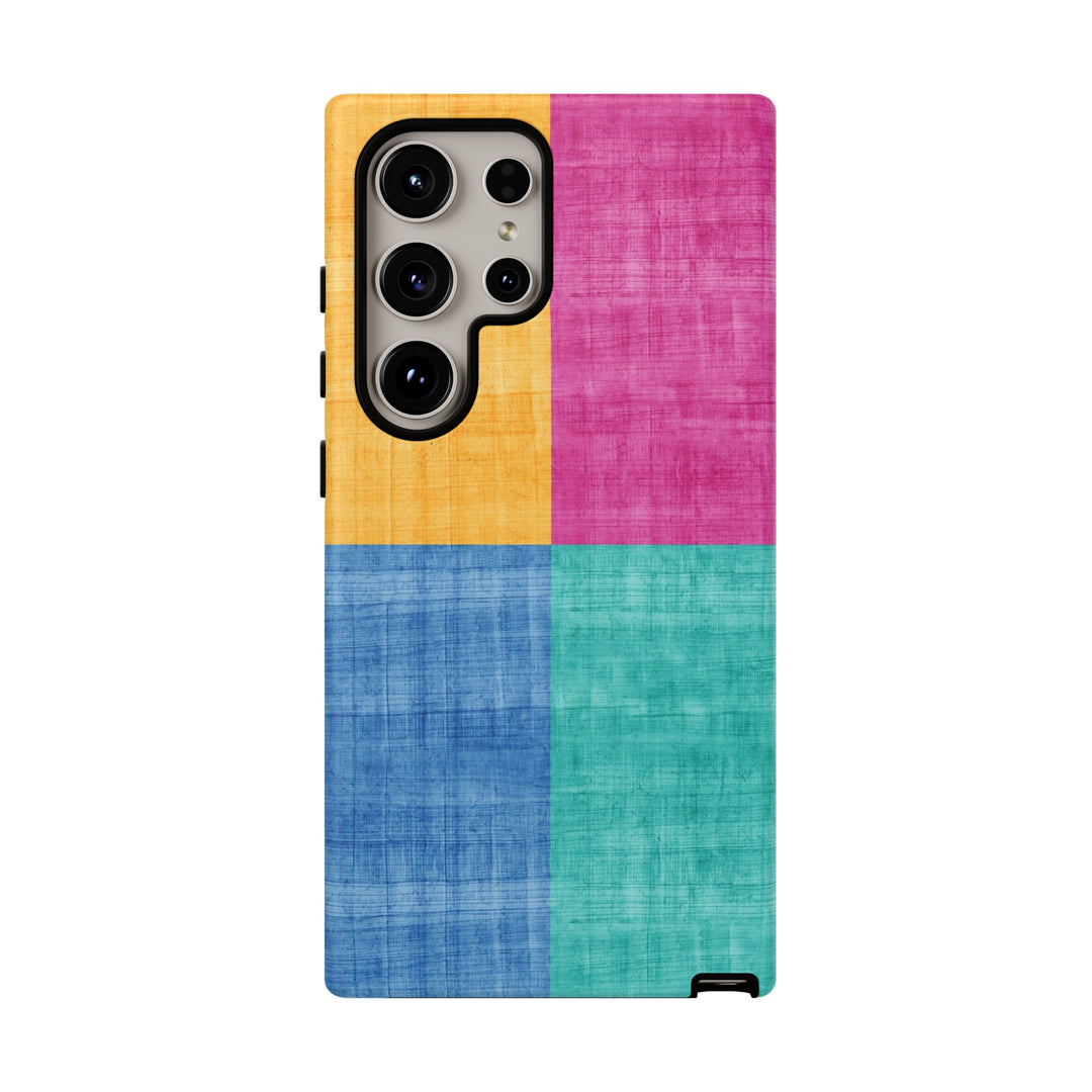 Impact Resistant, Colored Shapes, Cute Phone Cases for Samsung S24, S23, S22, S21, IPhone 15 pro Iphone 14 pro Iphone 13 IPhone 12 Iphone 11 - Studio40ParkLane