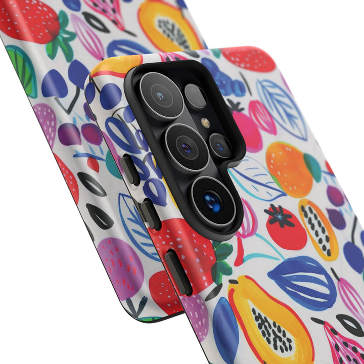 Summer Fruit Cute Tough Phone Case - For Apple iPhone Case 17, 16, 15 Pro Max, 14 Plus, 13 Pro, 12, Samsung Galaxy S26, S25, S24 Plus Ultra - Studio40ParkLane