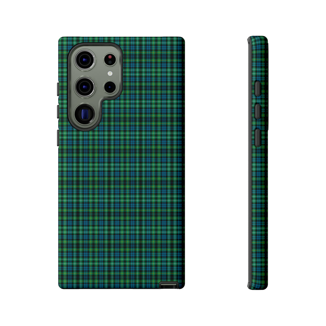 Samsung Galaxy Phone Case | Galaxy S23, S22, S21, S20 | Luxury Case Double Layered | Impact Resistant | Fashionable - Tartan Campbell - Studio40ParkLane