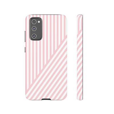 Custom Personalized Tough Phone Case - Aesthetic Stripes - For iPhone 17 Pro Max iPhone 16 Pro iPhone 15 Iphone 14 Iphone 13 Plus 13 12 11 - Studio40ParkLane