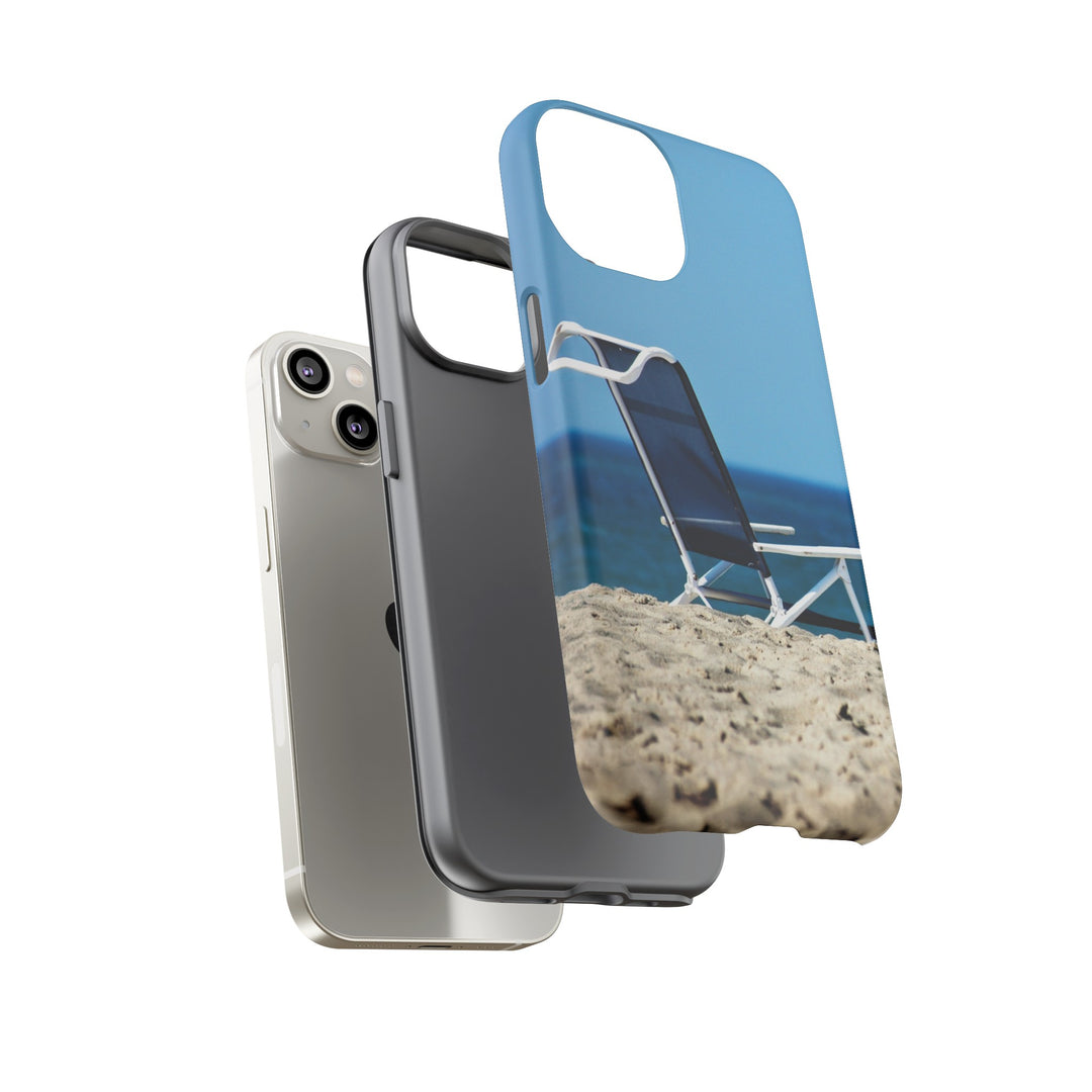 Cute Samsung Case | Cool Iphone Case | Summer Blue Beach Chair, Samsung S24, S23, S22, S21, IPhone 15 Case | Iphone 14 Case, Iphone 13 Case - Studio40ParkLane