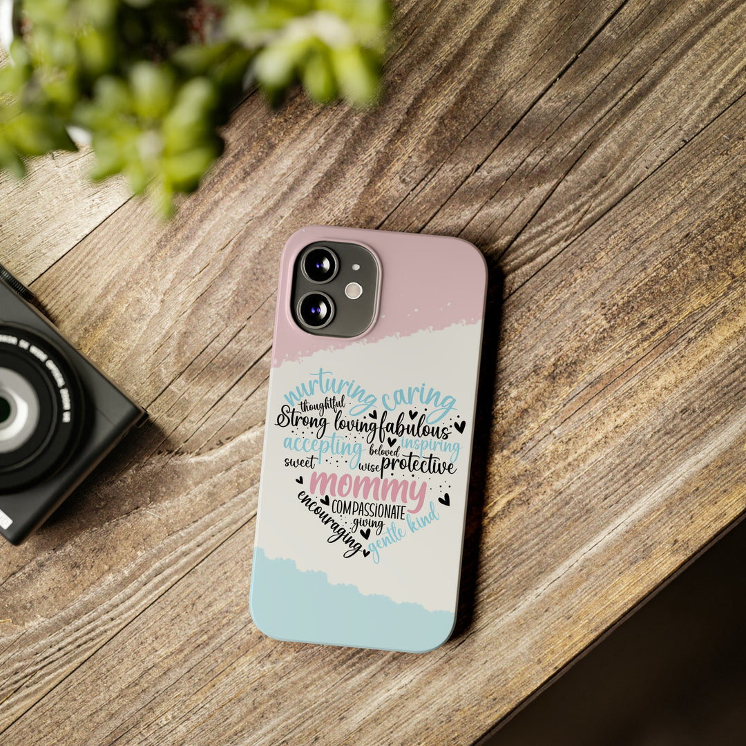 Slim Cute Phone Cases for Iphone - | iPhone 15 Case | iPhone 15 Pro Max Case, Iphone 14 Case, Iphone 14 Pro Max, Iphone 13, Mother&