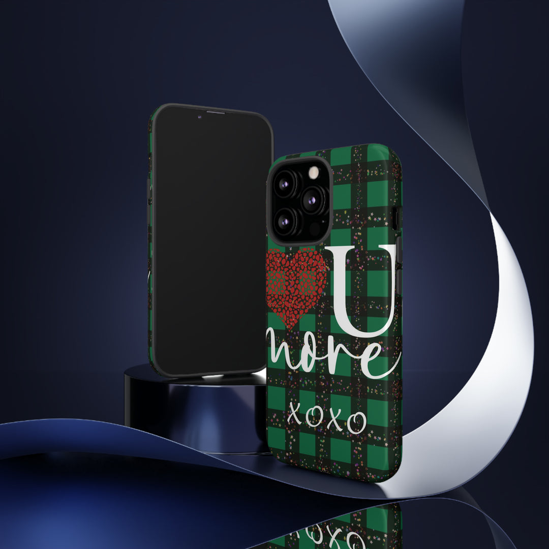Cute IPhone Case | iPhone 15 Case | iPhone 15 Pro Max Case, Iphone 14 Case, Iphone 14 Pro Max Case IPhone Case for Art Lovers, Love You Green - Studio40ParkLane