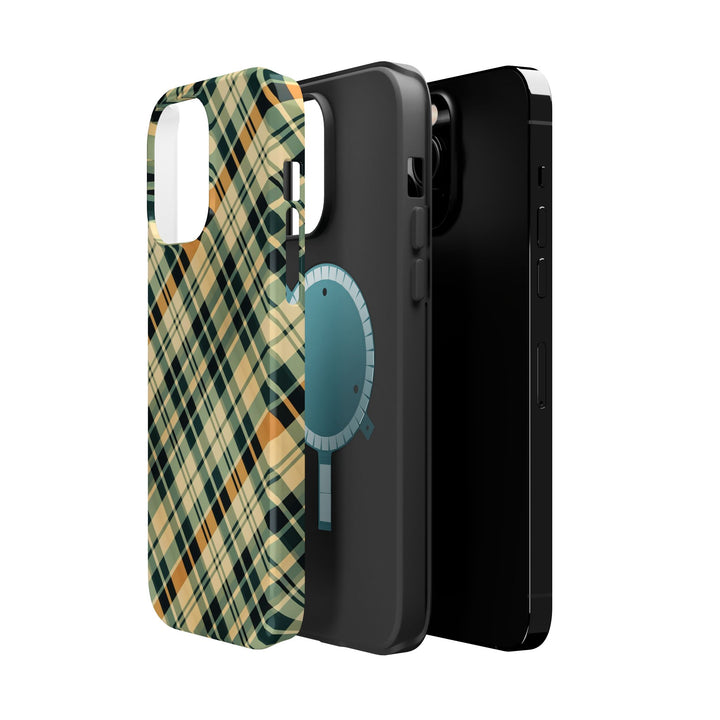 Checkered Plaid Magsafe Gift for Her Cute Phone Case for Iphone, | iPhone 16 | iPhone 15 Pro Max, Iphone 14 Pro Max, 13 12 11 10 9 8 7 - Studio40ParkLane
