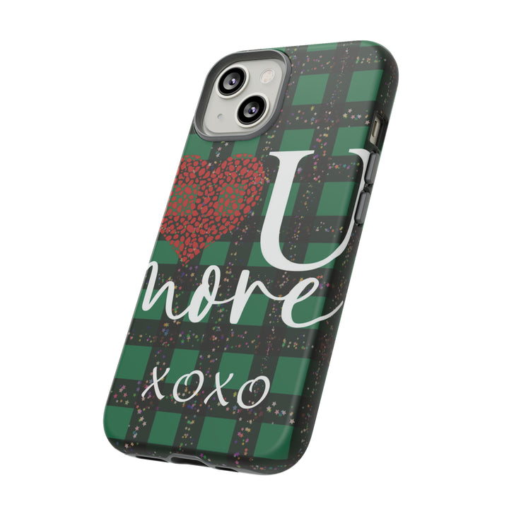 Cute IPhone Case | iPhone 15 Case | iPhone 15 Pro Max Case, Iphone 14 Case, Iphone 14 Pro Max Case IPhone Case for Art Lovers, Love You Green - Studio40ParkLane