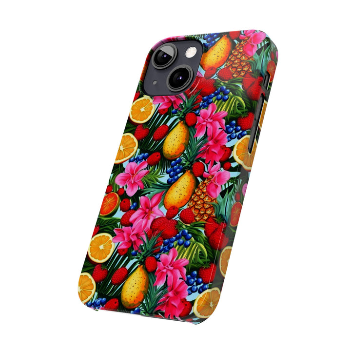 Slim Cute Phone Cases for Iphone - | iPhone 15 Case | iPhone 15 Pro Max Case, Iphone 14 Case, Iphone 14 Pro Max, Iphone 13, Summer Mixed Fruit - Studio40ParkLane