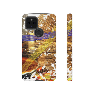 Impact Resistant, Pecan Pie Abstract, Cute Phone Cases for Samsung S24, S23, S22, S21, IPhone 15 pro Iphone 14 pro Iphone 13 IPhone 12 Iphone 11