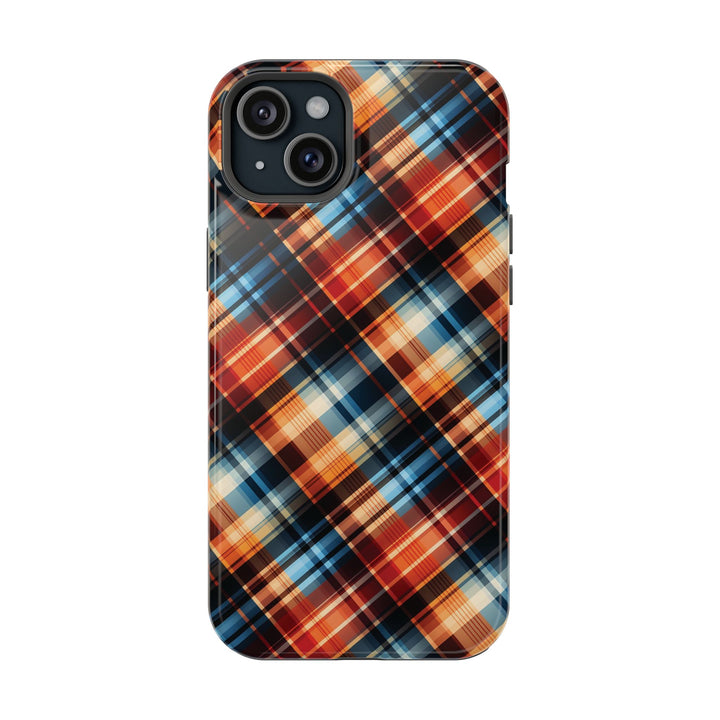 Checkered Plaid Magsafe Gift for Her Cute Phone Case for Iphone, | iPhone 16 | iPhone 15 Pro Max, Iphone 14 Pro Max, 13 12 11 10 9 8 7 - Studio40ParkLane