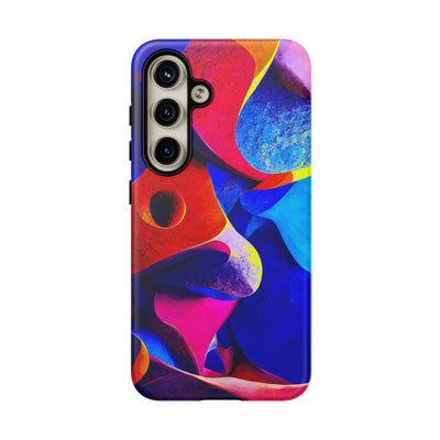 Impact Resistant, Abstract Shapes, Cute Phone Cases for Samsung S24, S23, S22, S21, IPhone 15 pro Iphone 14 pro Iphone 13 IPhone 12 Iphone 11