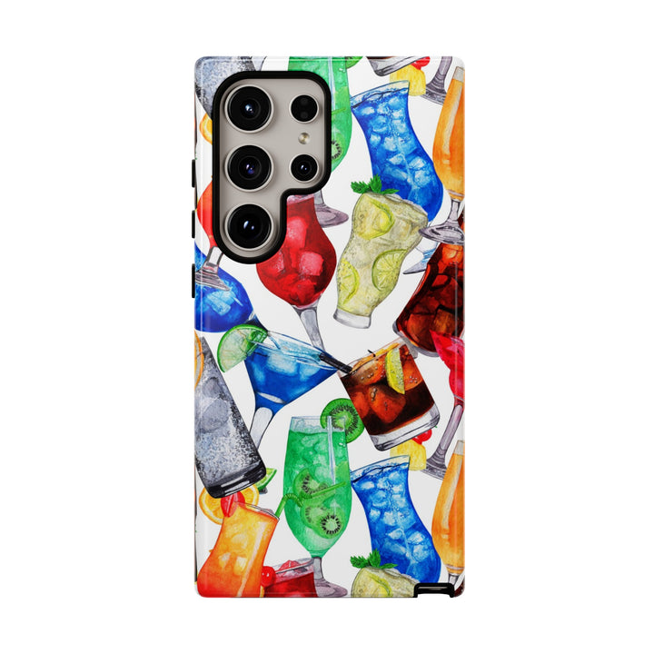 Cute Samsung Case | Cool Iphone Case | Summer Fruit Cocktail, Samsung S24, S23, S22, S21, IPhone 15 Case | Iphone 14 Case, Iphone 13 Case - Studio40ParkLane