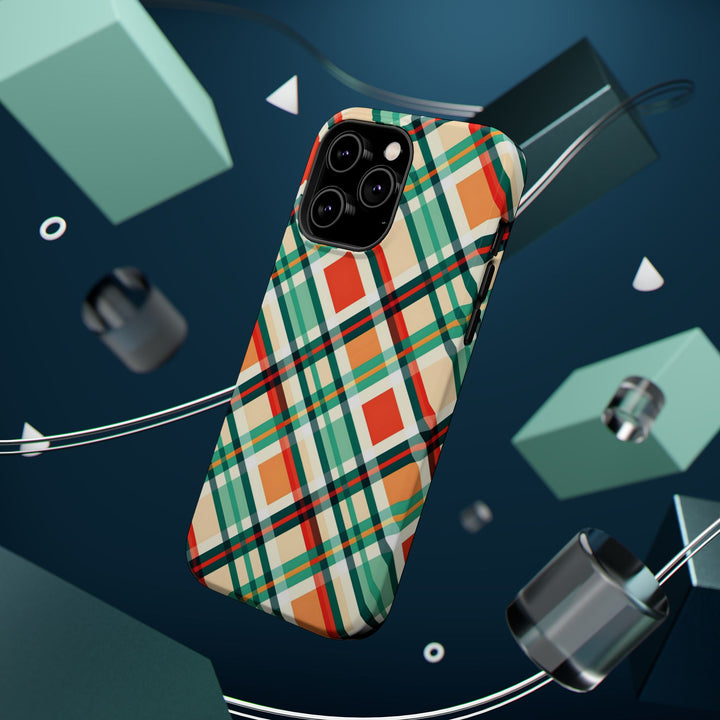 Checkered Plaid Magsafe Gift for Her Cute Phone Case for Iphone, | iPhone 16 | iPhone 15 Pro Max, Iphone 14 Pro Max, 13 12 11 10 9 8 7 - Studio40ParkLane