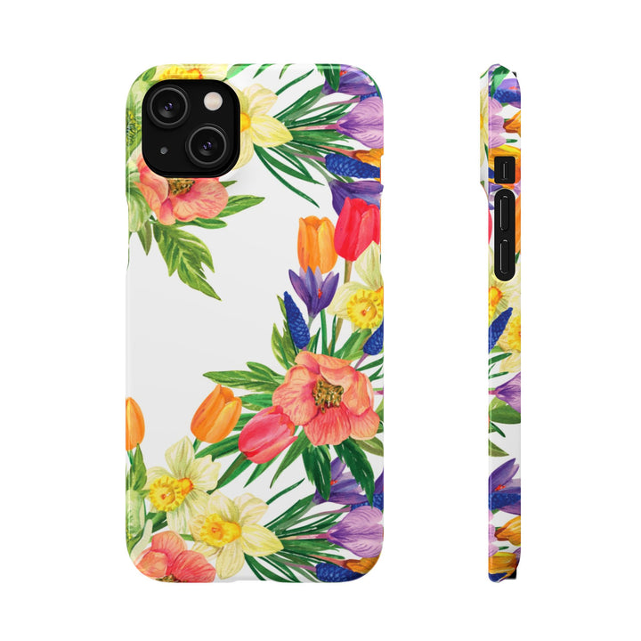 Sleek Snap Spring Summer Flowers Cute Phone Case for iPhone 16 15 14 13 12 11 X Xs Max Xr Pro Plus Samsung Galaxy S24 S23 S22 S21 S20 Ultra
