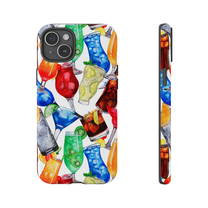 Cute Samsung Case | Cool Iphone Case | Summer Fruit Cocktail, Samsung S24, S23, S22, S21, IPhone 15 Case | Iphone 14 Case, Iphone 13 Case - Studio40ParkLane