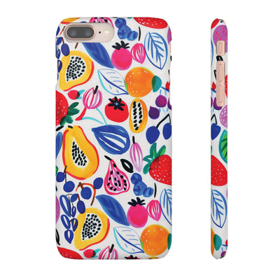 Snap Summer Fruit Gift for Her Cute Phone Cases for Samsung Galaxy S24, S23, S22, S21, S20, Plus, Ultra, Iphone 16, 15, 14, Pro and Max