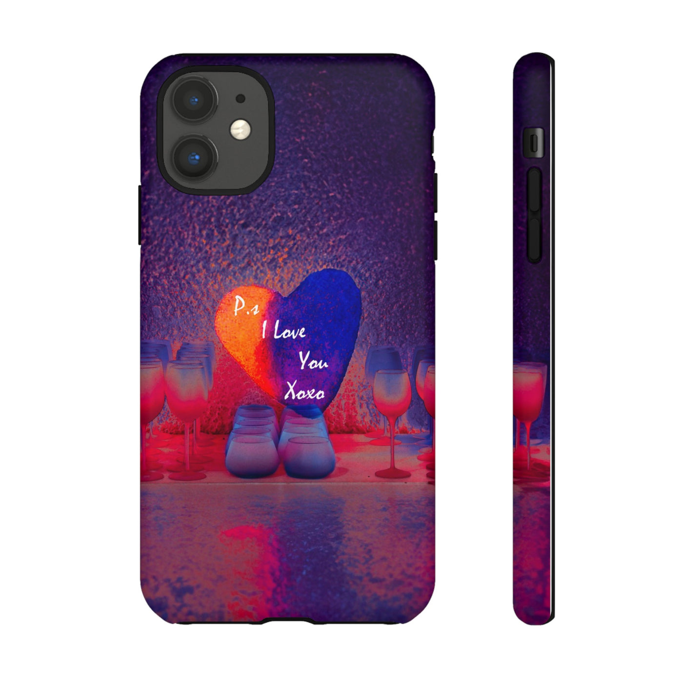 Cute Samsung Case | Cool Iphone Case | PS I love You - Heart, Samsung S24, S23, S22, S21, IPhone 15 Case | Iphone 14 Case, Iphone 13 Case