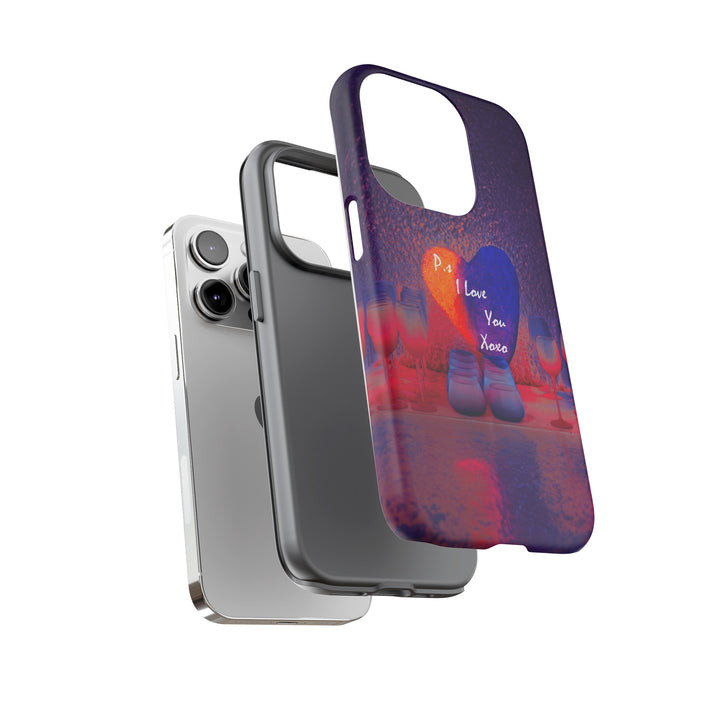 Cute Samsung Case | Cool Iphone Case | PS I love You - Heart, Samsung S24, S23, S22, S21, IPhone 15 Case | Iphone 14 Case, Iphone 13 Case - Studio40ParkLane