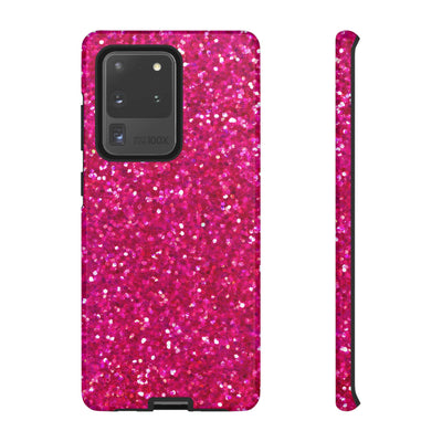 Pink Glitter Cute Phone Case, for IPhone 16 pro Max | Iphone 15, Iphone 14, IPhone 13 Case, 11 8 7, Samsung Galaxy S24, S23, S22, S21, 2 Layer Protection